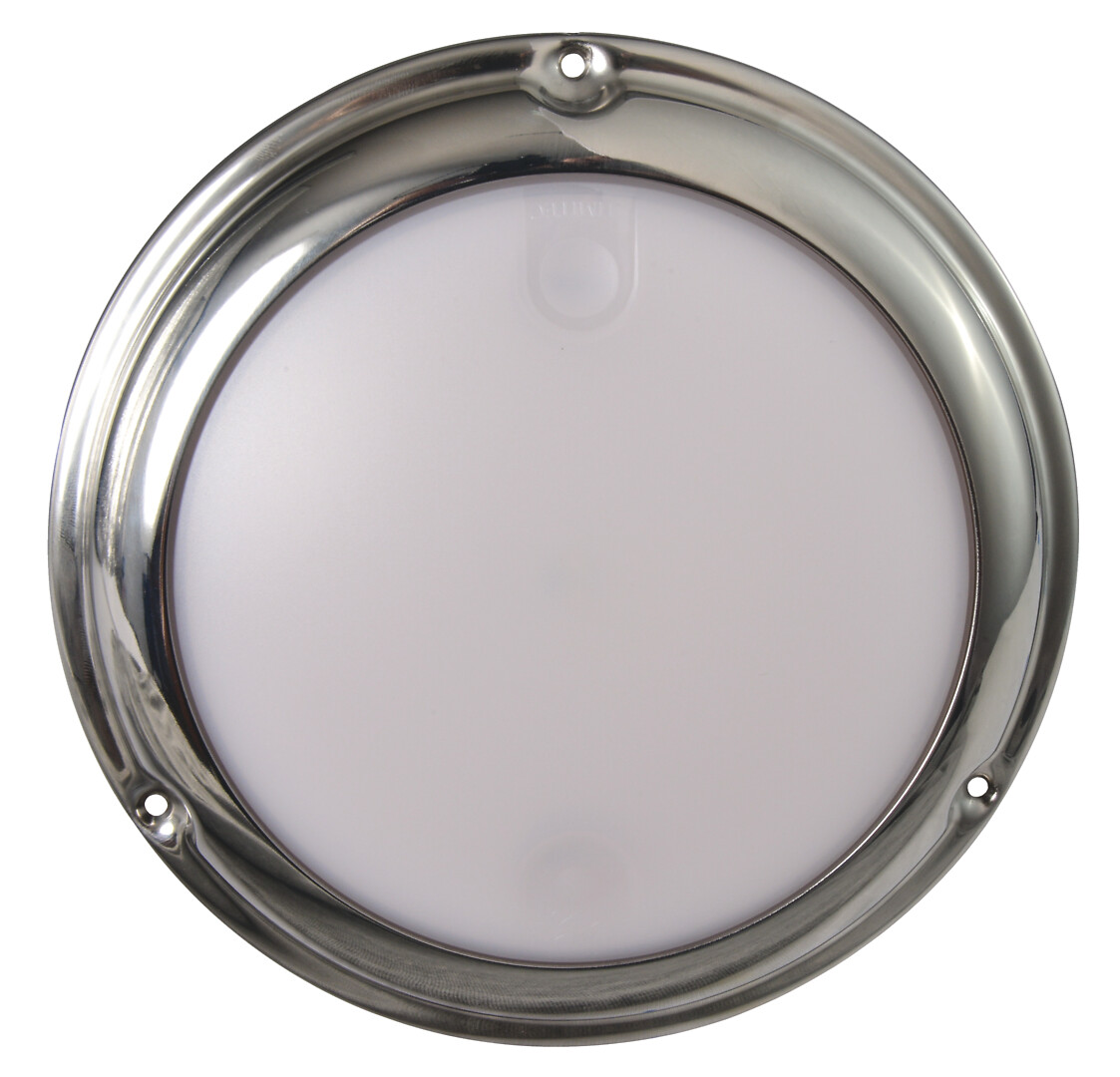 TOUCH DOME LED LIGHT STAINLESS STEEL 5K WHITE/RED 1 TOUCH DOME LED LIGHT STAINLESS STEEL 5K WHITE/RED