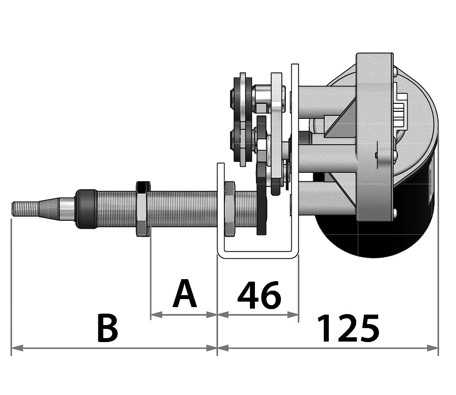 W38 WIPER MOTOR, TWO AXLES 4 W38 WIPER MOTOR, TWO AXLES - Image 4
