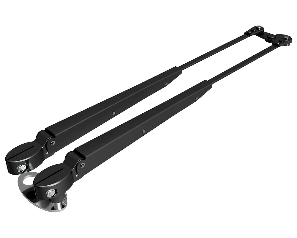 DOUBLE WIPER ARM 240-305MM, BLACK 1 DOUBLE WIPER ARM 240-305MM, BLACK
