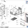REFRIGERATOR DOOR 49L INOX, CLEAN TOUCH 4 9514048744 fullhd