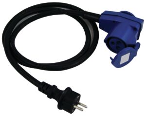 EARTH CABLE SCHUKO MALE/CEE FEMALE + SCHUKO, 15M
