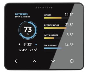 PICO SMART BATTERY WATCH WITHOUT FRAME, BLACK