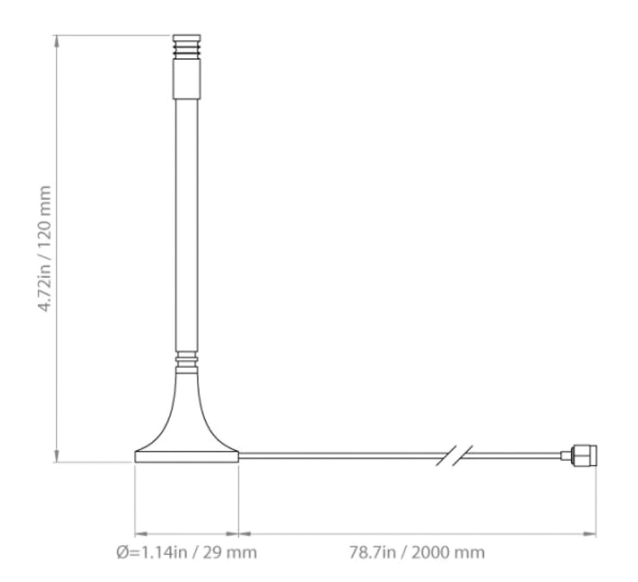 MOB+ EXTERNAL ANTENNA JCG016 2 MOB+ EXTERNAL ANTENNA JCG016 - Image 2