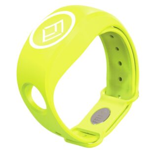 xBAND WRISTBANK FOR xFOB TRANSMITTER, YELLOW