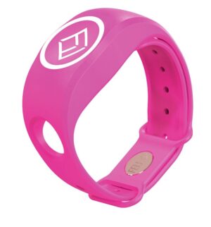 xBAND WRISTBANK FOR xFOB TRANSMITTER, PINK