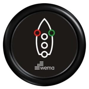 NAVIGATION LIGHTS MONITOR, BLACK
