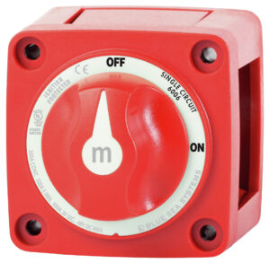 M-SERIES MINI ON-OFF MAIN POWER SWITCH, RED