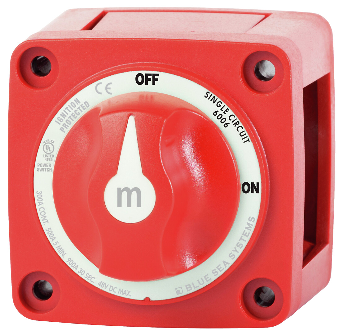M-SERIES MINI ON-OFF MAIN POWER SWITCH, RED 1 M-SERIES MINI ON-OFF MAIN POWER SWITCH, RED