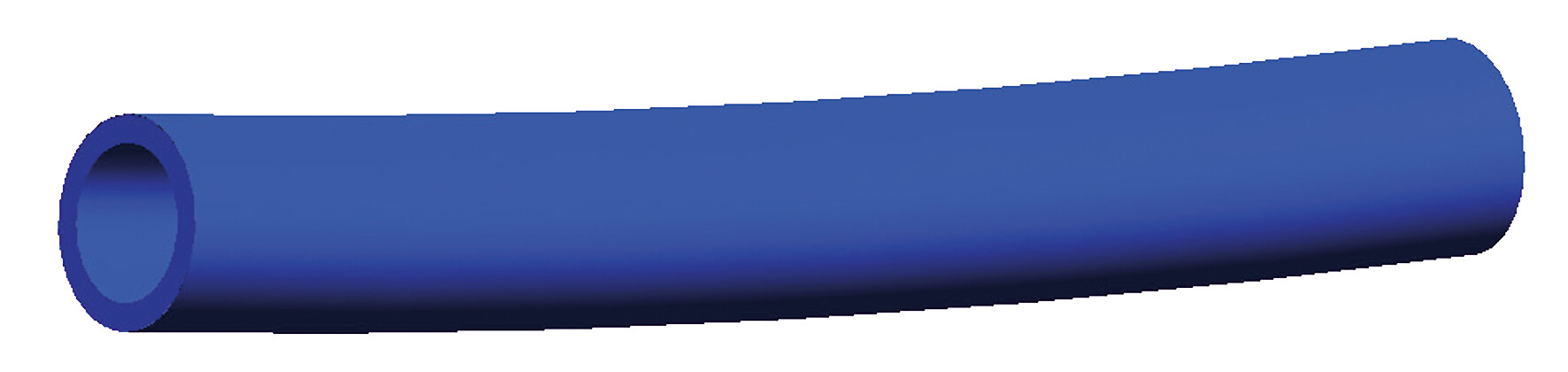 BLUE PLASTIC TUBE 15x10MM 1 BLUE PLASTIC TUBE 15x10MM