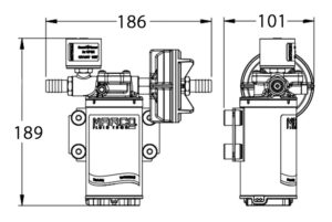 PRESSURE WATER PUMP UP3/E 15L/MIN. 5 9515005652m fullhd jpg