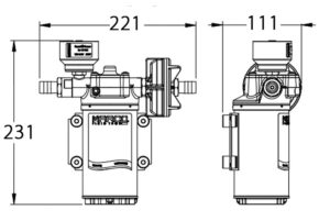 PRESSURE WATER PUMP UP6/E 26L/MIN 5 9515005654m fullhd jpg