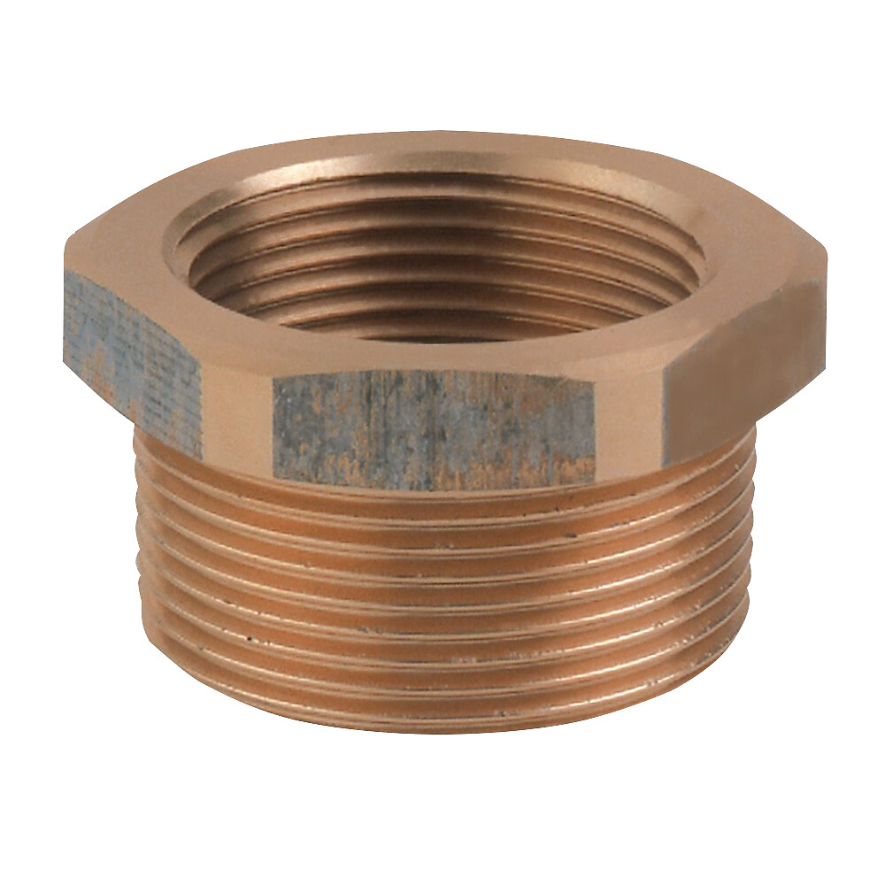 FITTING 1'x1/2', BRONZE, MALE/FEMALE 1 FITTING 1'x1/2', BRONZE, MALE/FEMALE