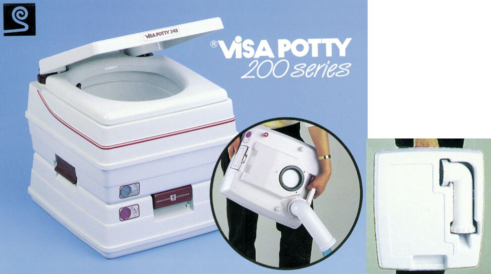 TOILET PASSPORT POTTY 10L 1 TOILET PASSPORT POTTY 10L
