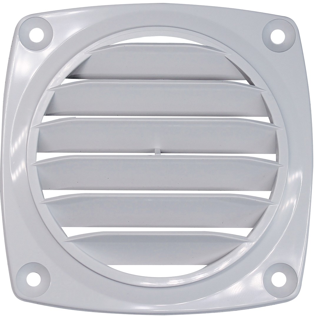 VALVE GRILLE ABS PLASTIC, WHITE 1 VALVE GRILLE ABS PLASTIC, WHITE