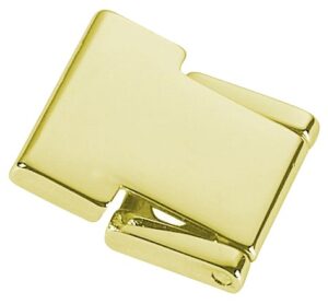 CABINET HINGE, POLISHED BRASS
