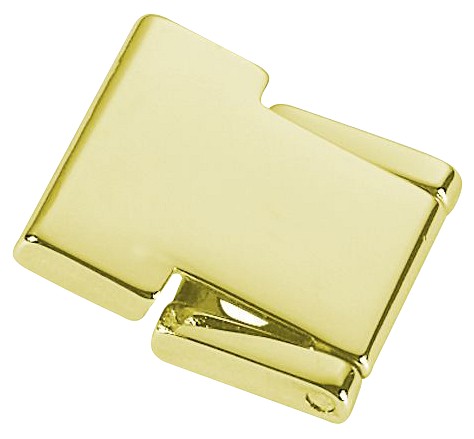 CABINET HINGE, POLISHED BRASS 1 CABINET HINGE, POLISHED BRASS