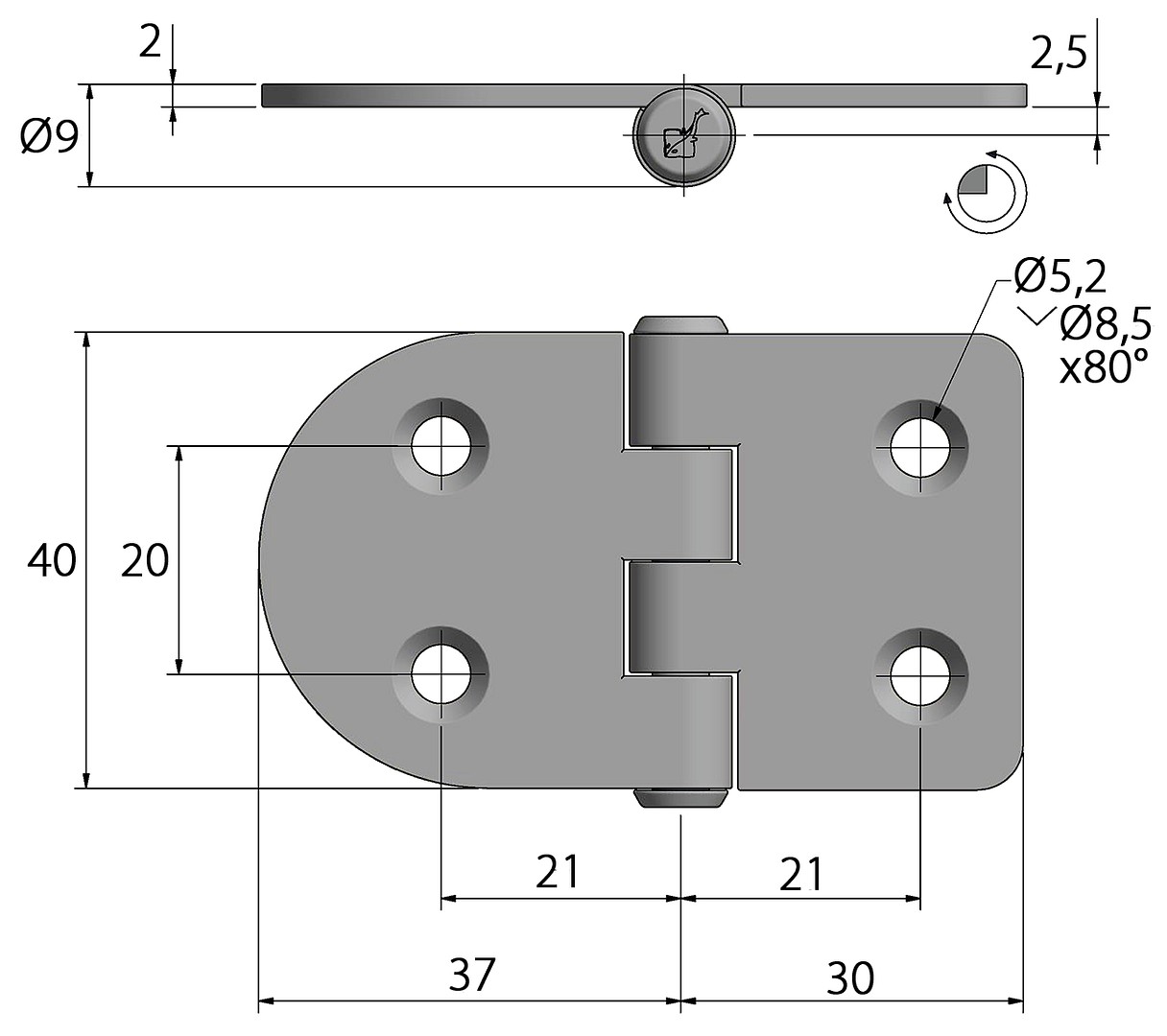 AS A BODY HINGE 4 AS A BODY HINGE - Image 4