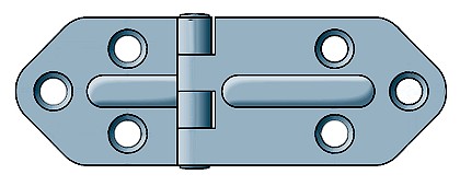 DOOR HINGE 40x112MM 1 DOOR HINGE 40x112MM