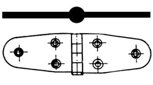 HINGE 140MM