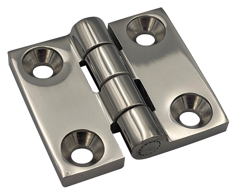 STAINLESS STEEL HINGE 41x38MM 1 STAINLESS STEEL HINGE 41x38MM