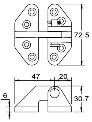 LIFTING HINGE 76x64MM 5 9516005114m fullhd jpg