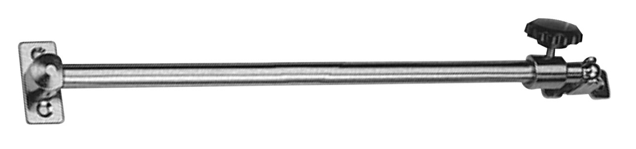 DOOR HOLDER BRASS/CHROME 265-430MM 1 DOOR HOLDER BRASS/CHROME 265-430MM