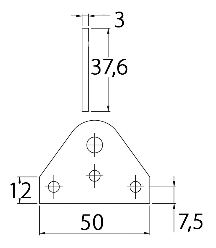 GAS SPRING MOUNT STRAIGHT 2 GAS SPRING MOUNT STRAIGHT - Image 2