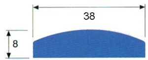 KEEL STRIP 38MM