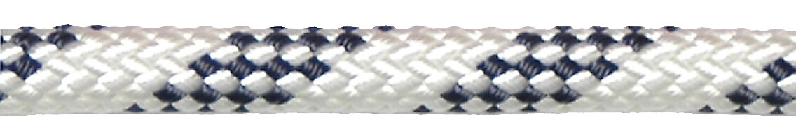ROPE SIRIUS 300 12MM WHITE/NAVY 1 ROPE SIRIUS 300 12MM WHITE/NAVY