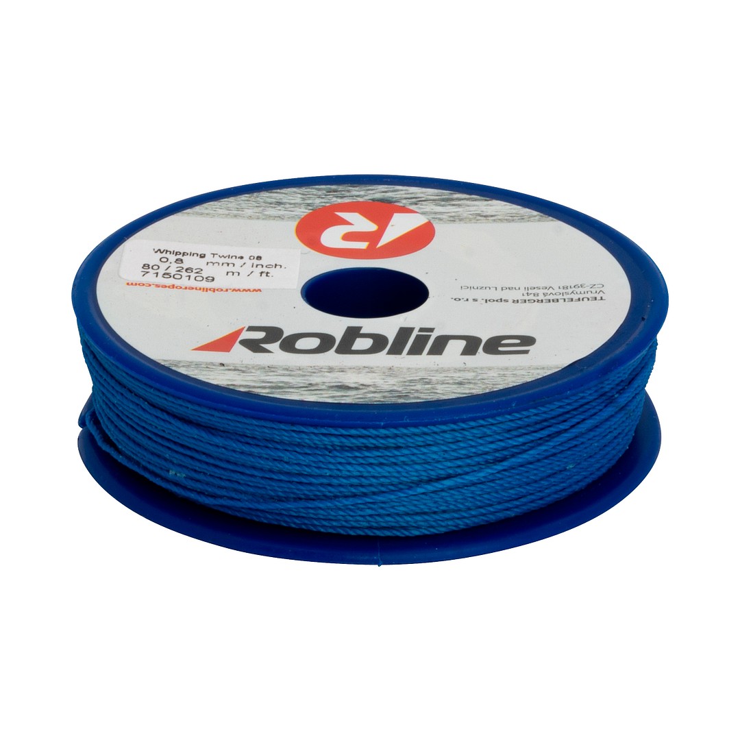 WAXED LINE 0.8MMX90M BLUE 1 WAXED LINE 0.8MMX90M BLUE