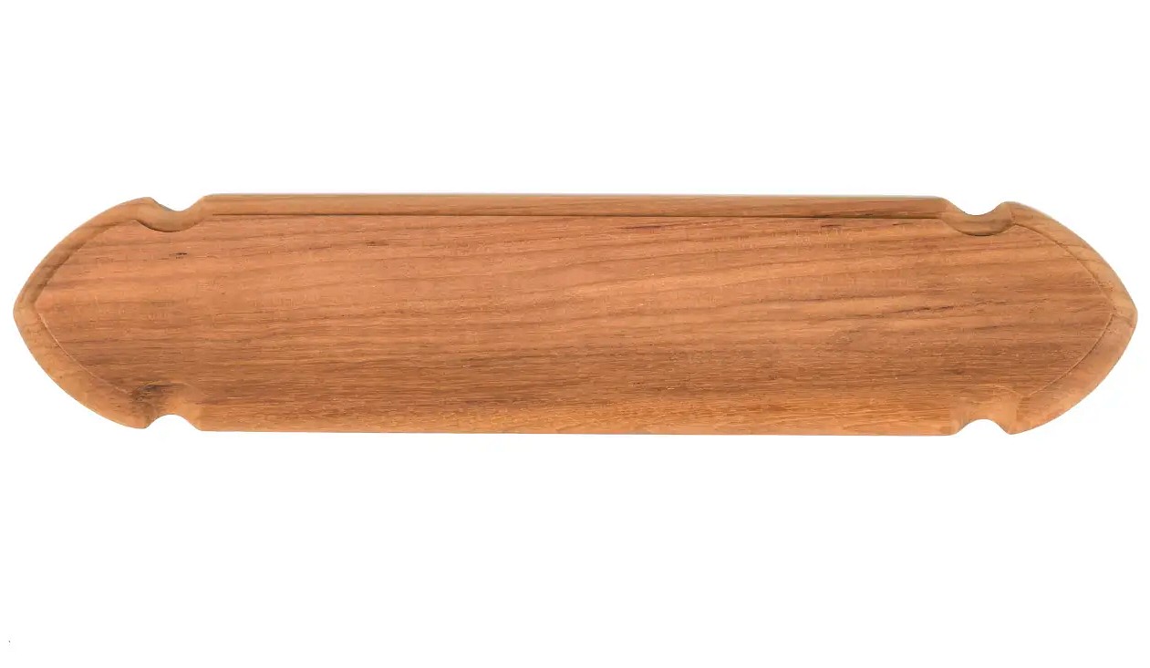 TEAK NAMEPLATE, STRAIGHT 1 TEAK NAMEPLATE, STRAIGHT