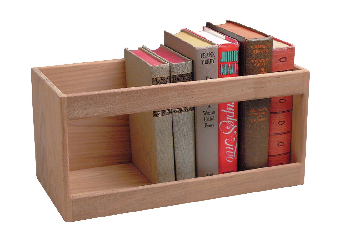 TEAK BOOKSHELF 1 TEAK BOOKSHELF