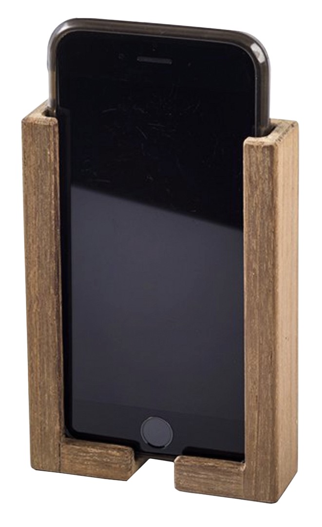 TEAK CELL PHONE HOLDER 1 TEAK CELL PHONE HOLDER