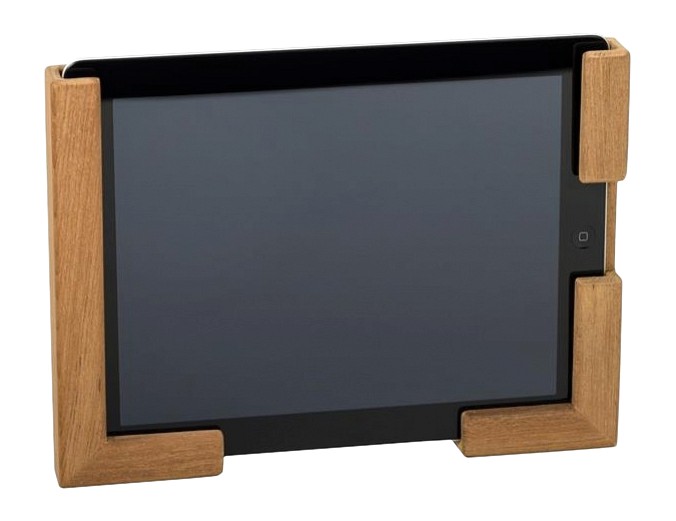 PAD/TABLET STAND IN TEAK 2 PAD/TABLET STAND IN TEAK - Image 2