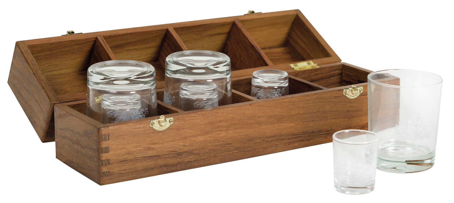 CAPTAIN'S BAR SET 2x4 GLASS 4 CAPTAIN'S BAR SET 2x4 GLASS - Image 4