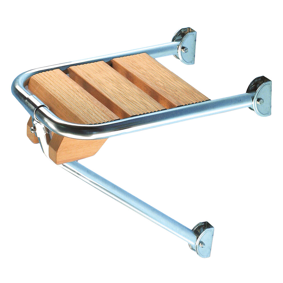 SWIMMING PLATE AISI316/WOOD 27X36CM 1 SWIMMING PLATE AISI316/WOOD 27X36CM