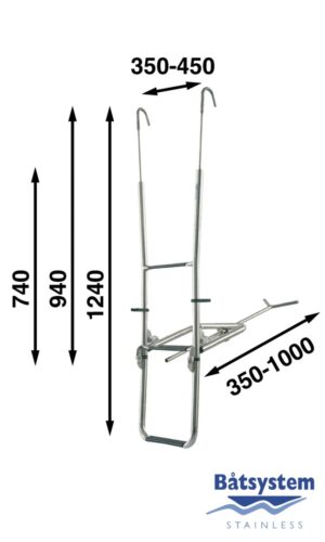 BOW LADDER 3 STEPS