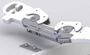 H2O SWIVEL MOUNTING ARMS 36'' FOR HARD BOTTOM BOAT, WHITE 18 9519037906g fullhd