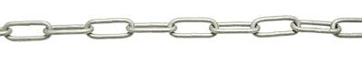 Long-link chain DIN5685-C, galvanized, 5mm 1 Long-link chain DIN5685-C, galvanized, 5mm