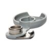 Q-SNAP pin cover, plastic, grey, 10 pcs.