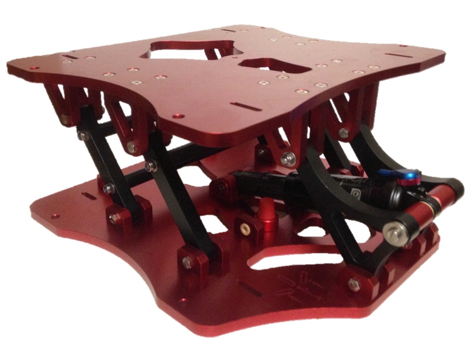SHOCK-WBV seat damper C-Series with Fox air shock 1 SHOCK-WBV seat damper C-Series with Fox air shock