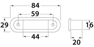 HELLA STEP LIGHT, CHROME SHELL, RED LED 5 a00502m fullhd jpg