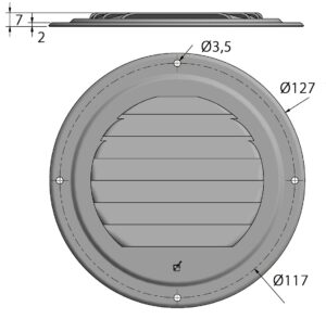 VALVE GRILLE BRASS 127MM 5 a00863m fullhd jpg