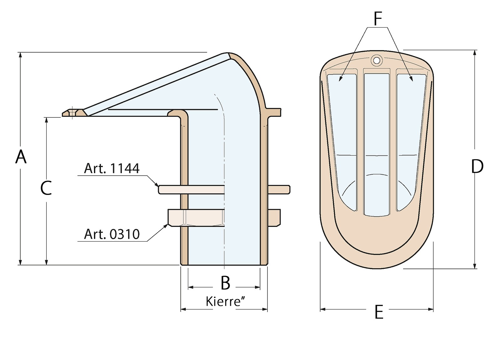 THROUGHOUT WITH SCREEN 3' BRASS 3 THROUGHOUT WITH SCREEN 3' BRASS - Image 3