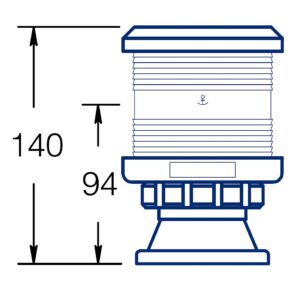 DHR-35 TRAFFIC LIGHT WITH STAND 360°, GREEN 7 a02535m fullhd jpg