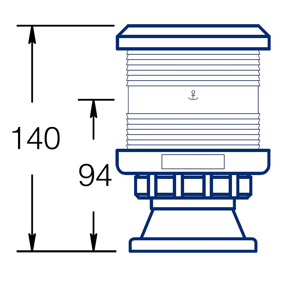 DHR-35 TRAFFIC LIGHT WITH STAND 360°, GREEN 4 DHR-35 TRAFFIC LIGHT WITH STAND 360°, GREEN - Image 4