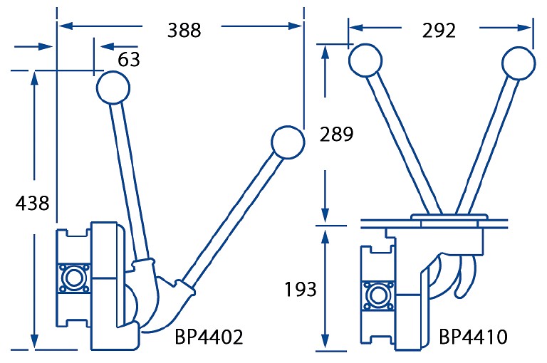 PUMP GUSHER TITAN, BULKHEAD MOUNTING 3 PUMP GUSHER TITAN, BULKHEAD MOUNTING - Image 3