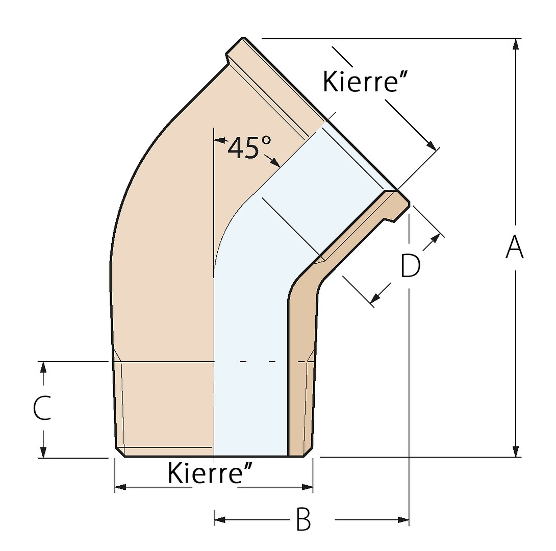 ELBOW 45° R 1/2' BRASS 3 ELBOW 45° R 1/2' BRASS - Image 3