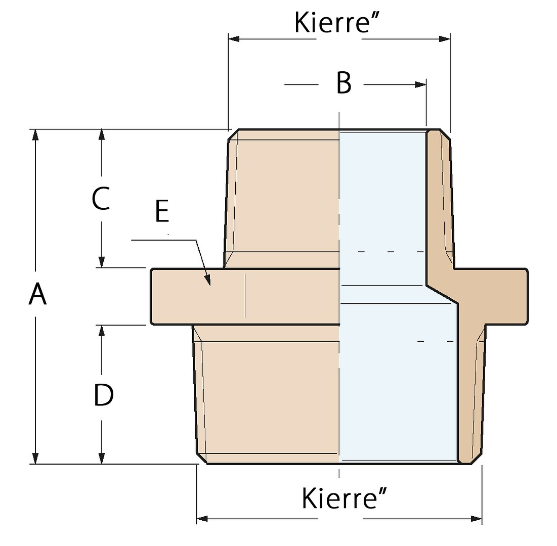 BRASS FITTING 1/4' X 1/8' 3 BRASS FITTING 1/4' X 1/8' - Image 3