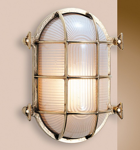 BRASS WALL LIGHT 165X235MM 1 BRASS WALL LIGHT 165X235MM